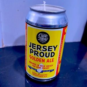 Upcycled Cape May Brewing Co. Jersey Proud -Coconut scented Candle